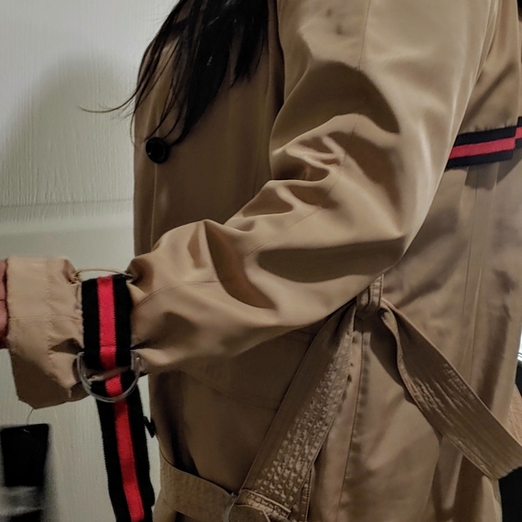 Rachel Zoe Long Trench Overcoat - Picture 5 of 8